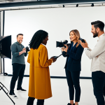 블로그 마케팅과 PR의 차이점 - Beauty Brand Content Creation**

"A diverse group of people, including a makeup artist and videograp...